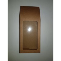 Kraft Window Box 90 x 45 x 215mm (25) HO6-G3